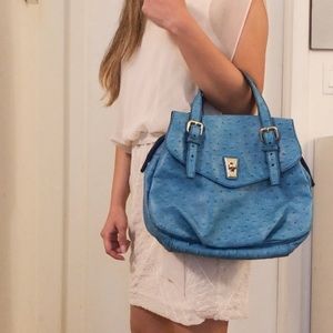Marc Jacobs Blue Satchel Bag